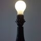 Vintage ceramic table lamp from the 1950s.