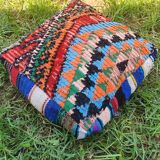 Moroccan carpet pouf
