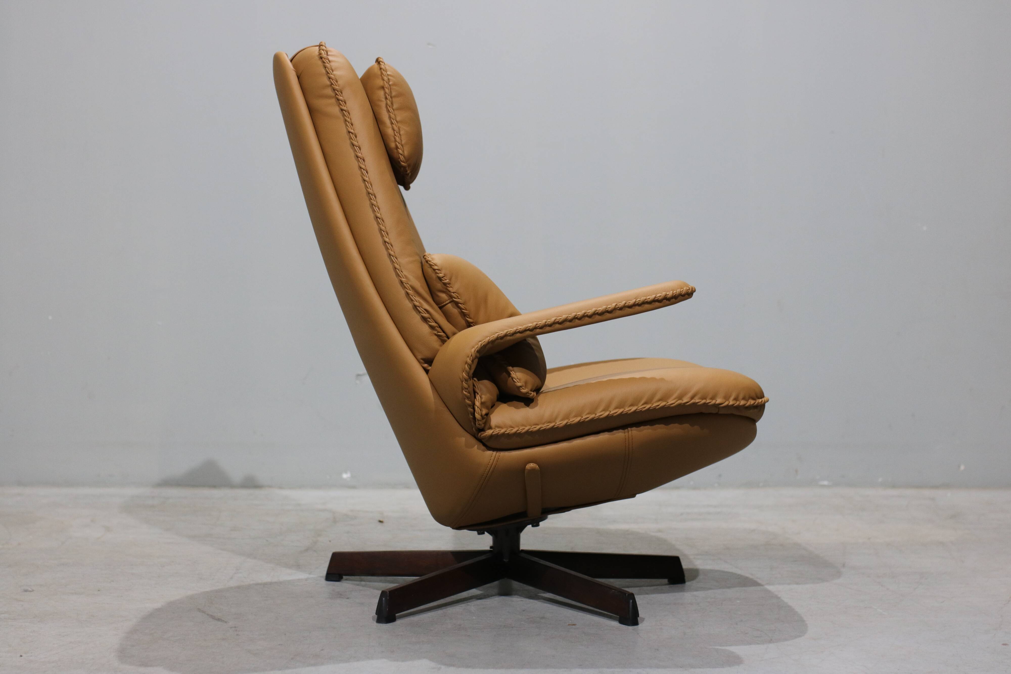 Mid Century Madsen & Schubell MS86 Armchair in Leather
