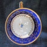 10 cups batch with porcelain saucers from Bavaria D-RW Weissenstadt
