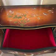 Meuble asiatique laqué, années 70-80