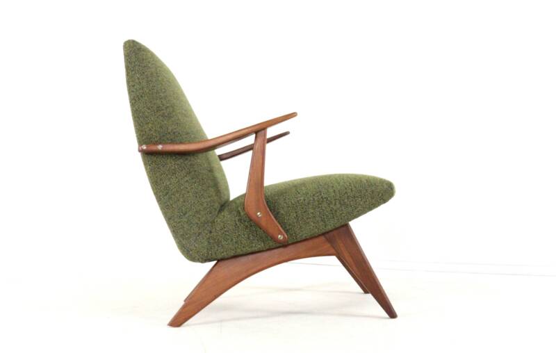 Armchair 'Beverwijk' - fully restored - new upholstery - mid century modern