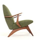 Armchair 'Beverwijk' - fully restored - new upholstery - mid century modern