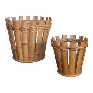 Paie de cache-pots en
