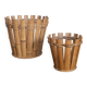 Bamboo cache pot