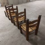Set de 4 chaises vintages