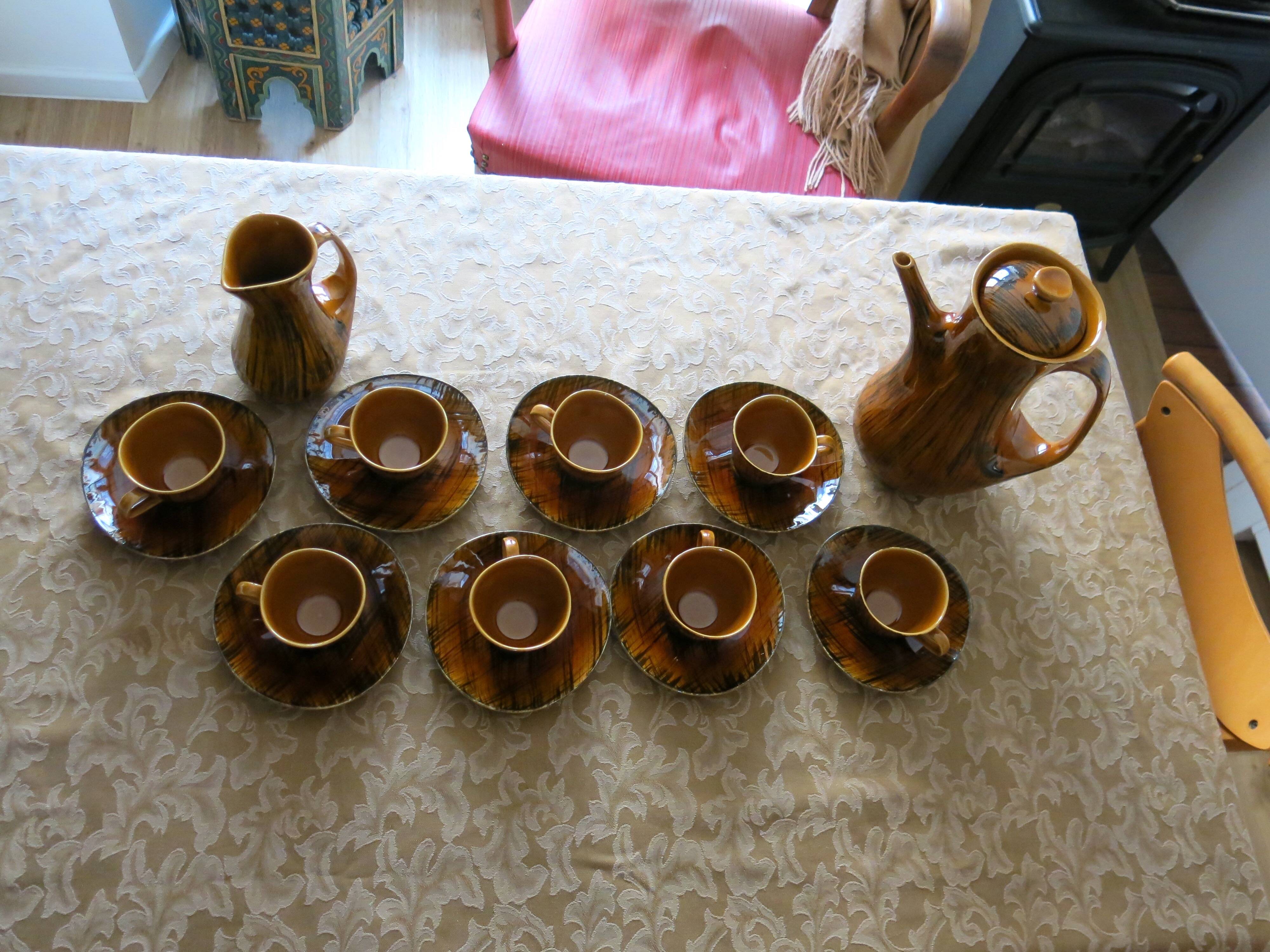 Coffee service from Nyderviller France in good condition