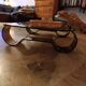 Vintage plexiglass coffee table