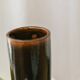 Vert ceramic vase by Werner Baumberger – studio stoneware, partially glazed, 1970s vintage