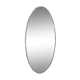 Miroir biseauté ovale