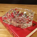 Thick glass ashtray or pocket