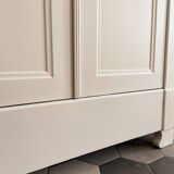 Walnut wardrobe, early 20th century