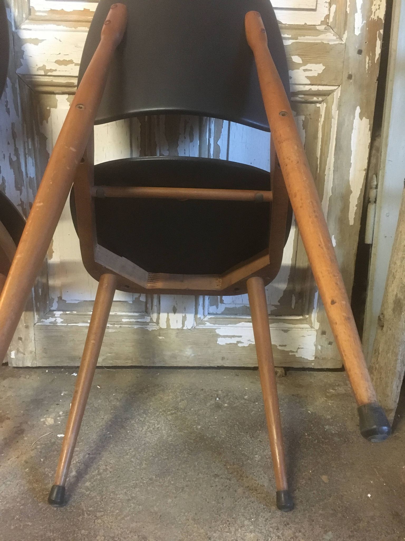 Paire de chaises Pegase par Baumann 1960