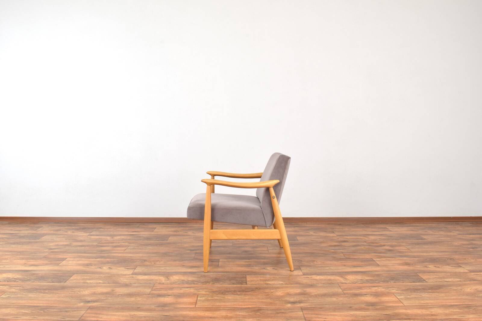 Mid-Century Polish Lounge Chairs by J. Kędziorek, 1960s. Set of 2.