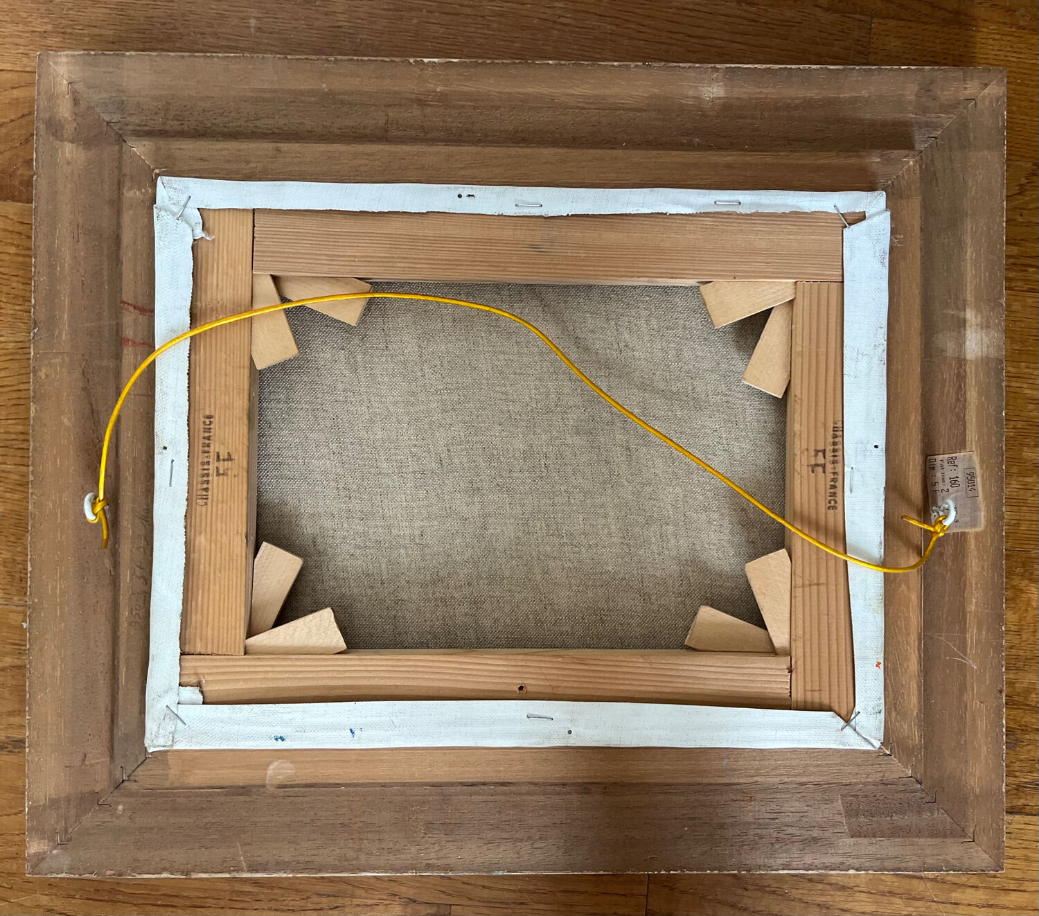 Painting: Oil on canvas - lake landscape