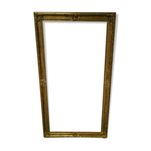 cadre doré en bois 168x93cm