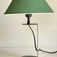 Lampe acier et tissu par madura
