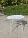 Garden table attributed to Mathieu Mategot from the 1950s.