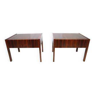 Scandinavian bedside tables, set of 2.