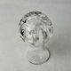 Hand-cut vintage crystal vase