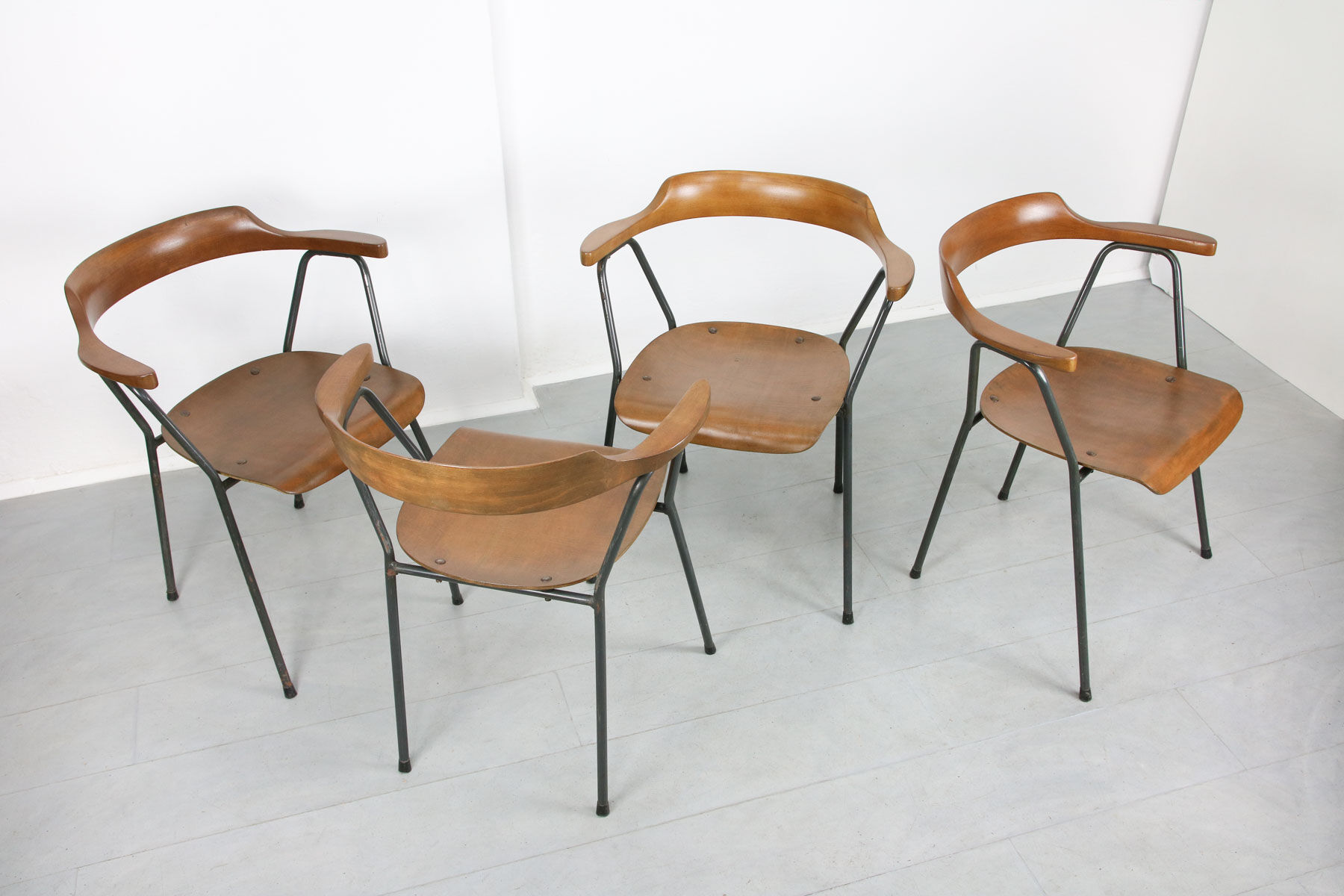 4455 dining chairs by Niko Kralj for Stol Kamnik, 1970