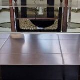 Table basse rectangulaire miroir Cidue 1970