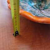 Large ceramic saint jacques shell cup 33x 30 cm - vintage-