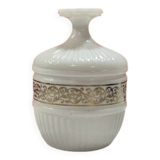 Poudrier en opaline