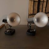 Two vintage Targetti spotlights