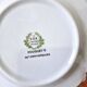 5 dessert plates porcelain RARE model 90 years Fouquet's Paris