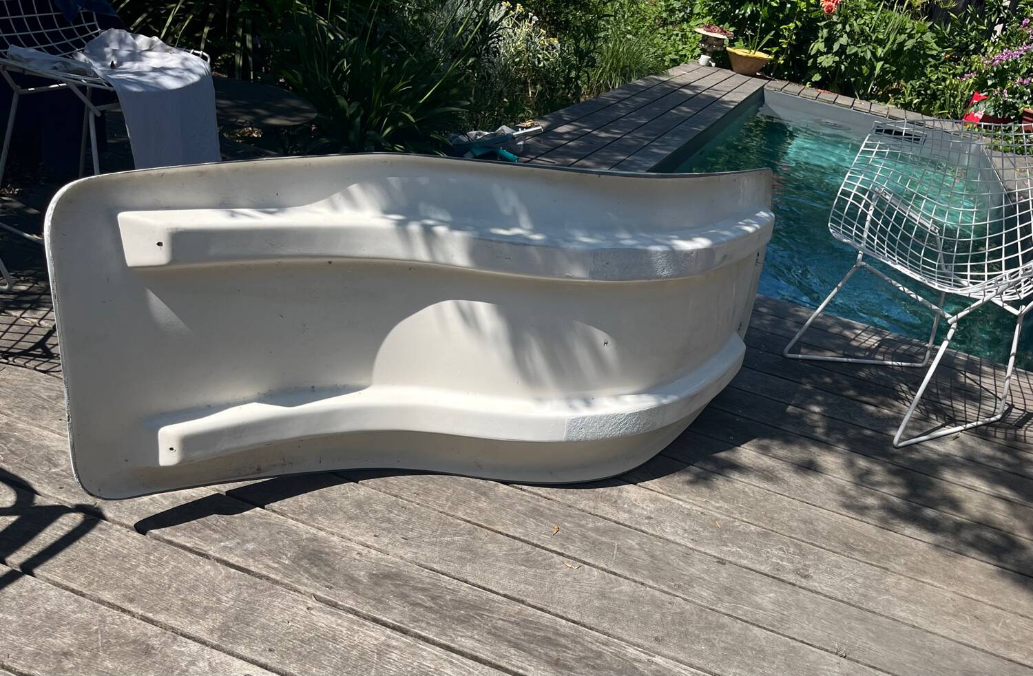 Club Med Charles Zublena Eurolax R1 Fiber Deckchairs