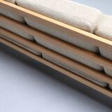 Hans J. Wegner 4-seater sofa, model GE-236/4, oak