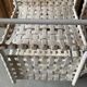 4 white Lounge Chairs Triconfort - Aluminium and plastic - 1980's