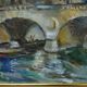 Jules Schyl (1893-1977), Peinture moderne suédoise, années 1960, huile sur toile, encadré
