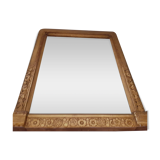 Golden Art Deco frame with fine gold
