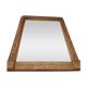 Golden Art Deco frame with fine gold