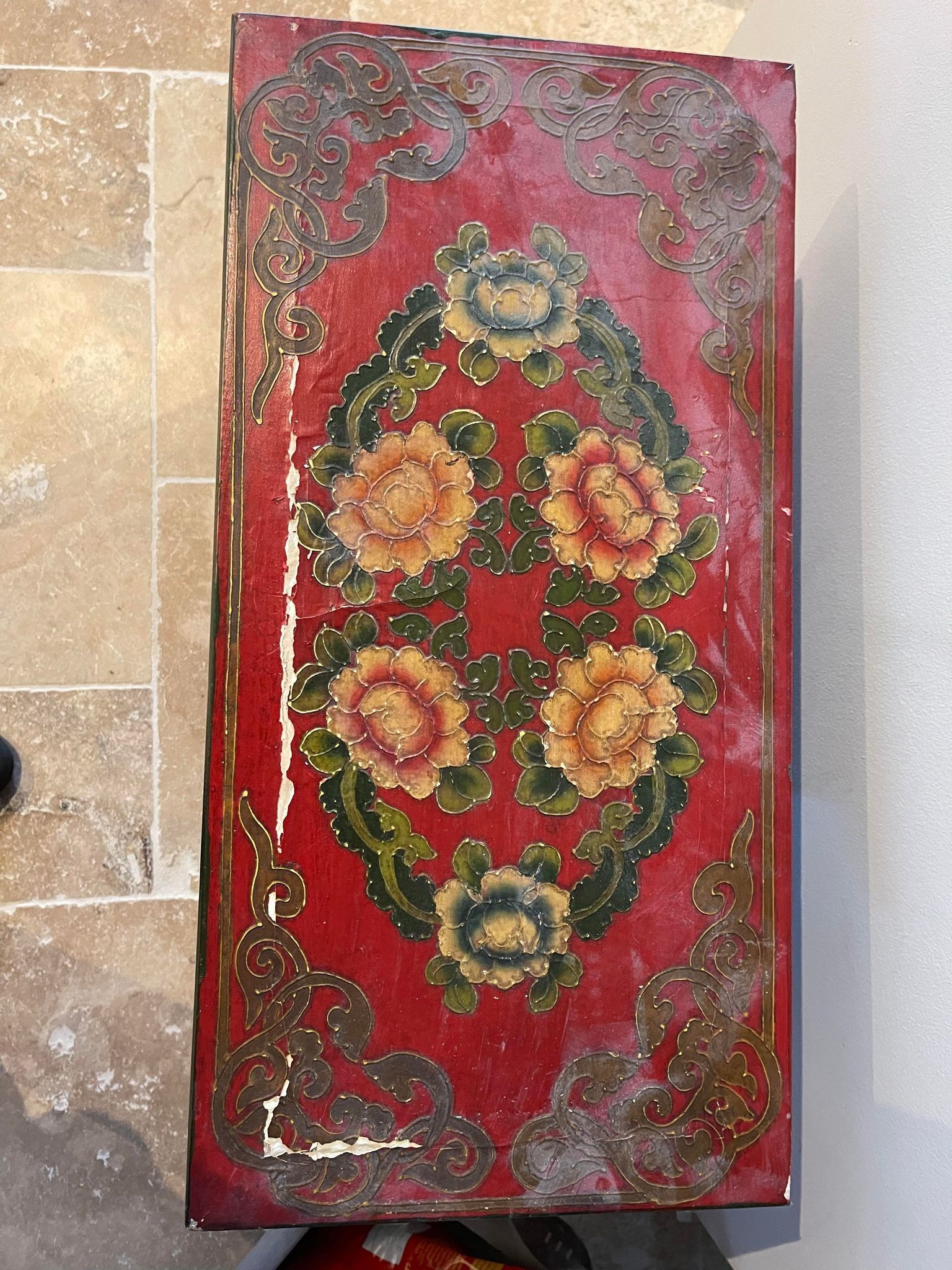 Ethnic furniture 4 drawers