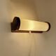 Art Deco Wood Glass Wall Light Bedside