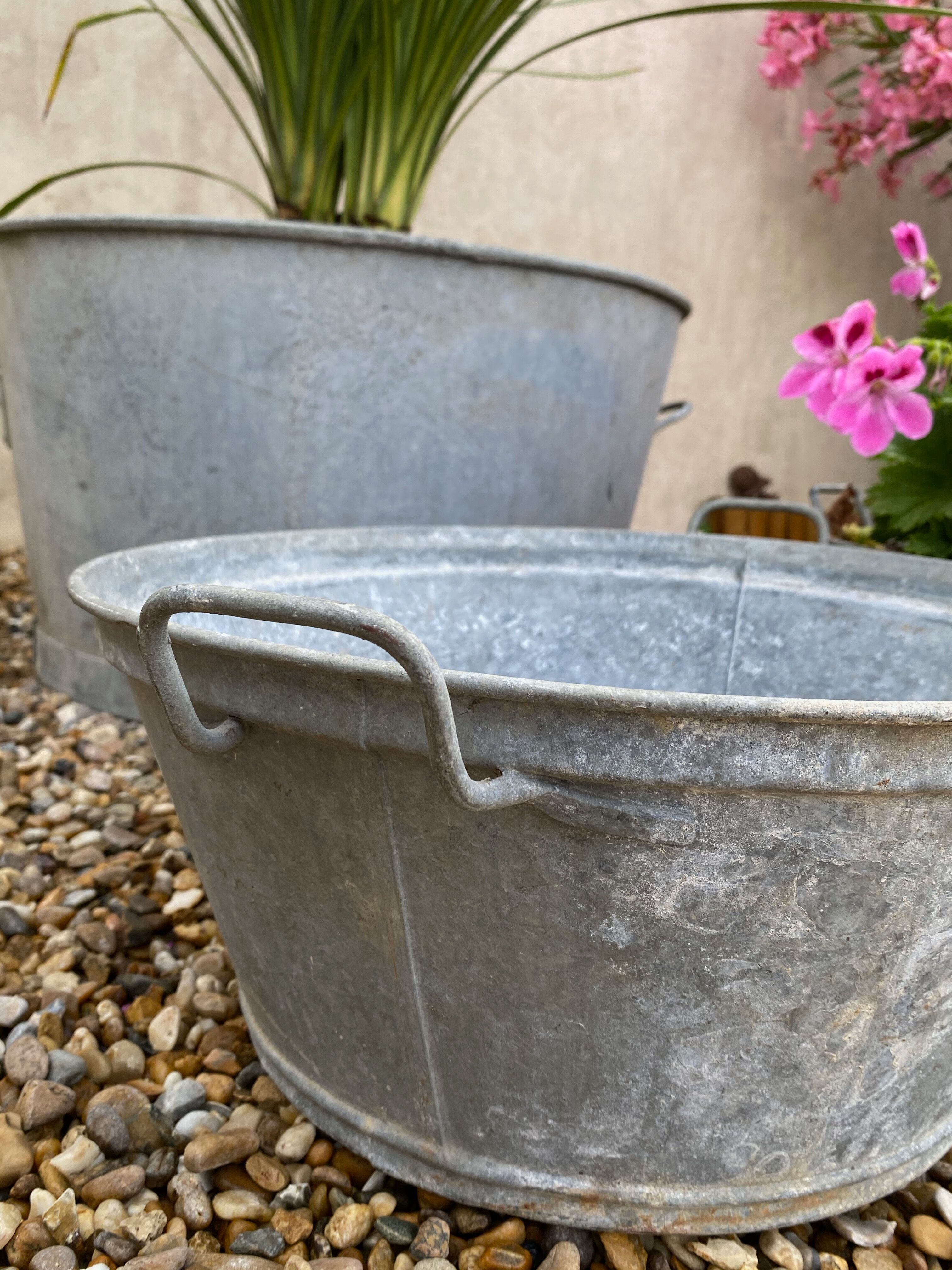 Bassine en zinc