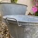Bassine en zinc