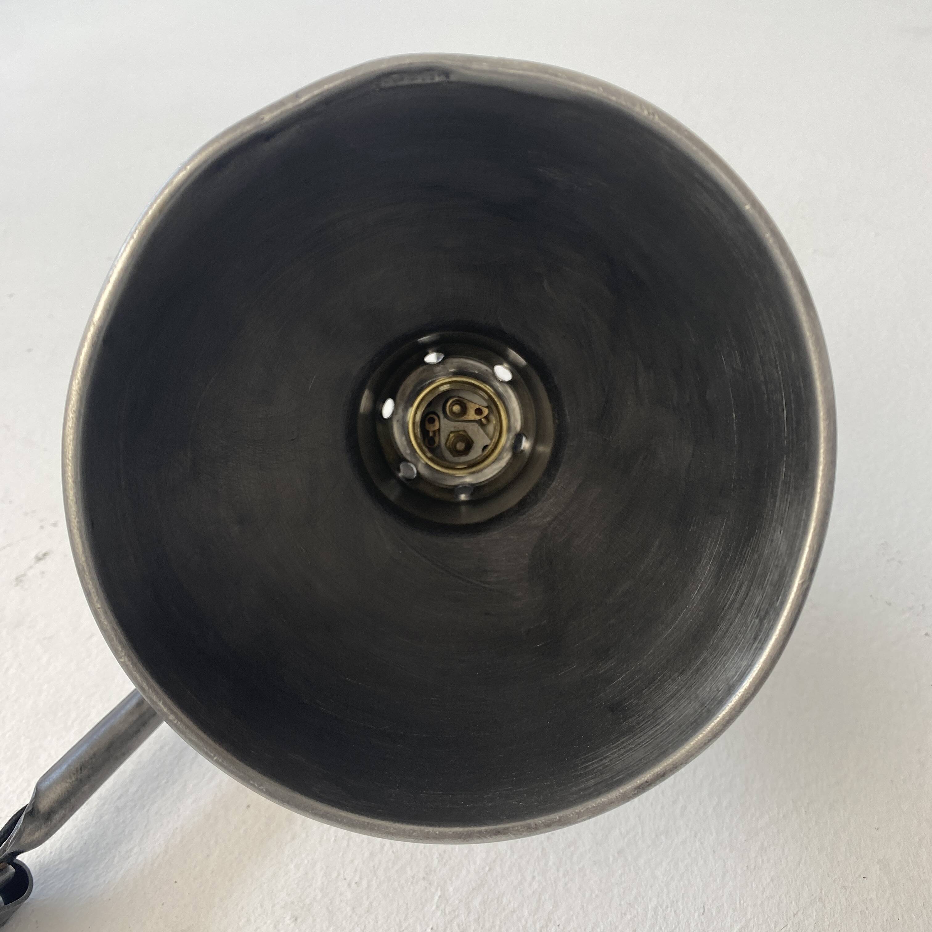 Old industrial wall lamp Gras Ravel No. 202