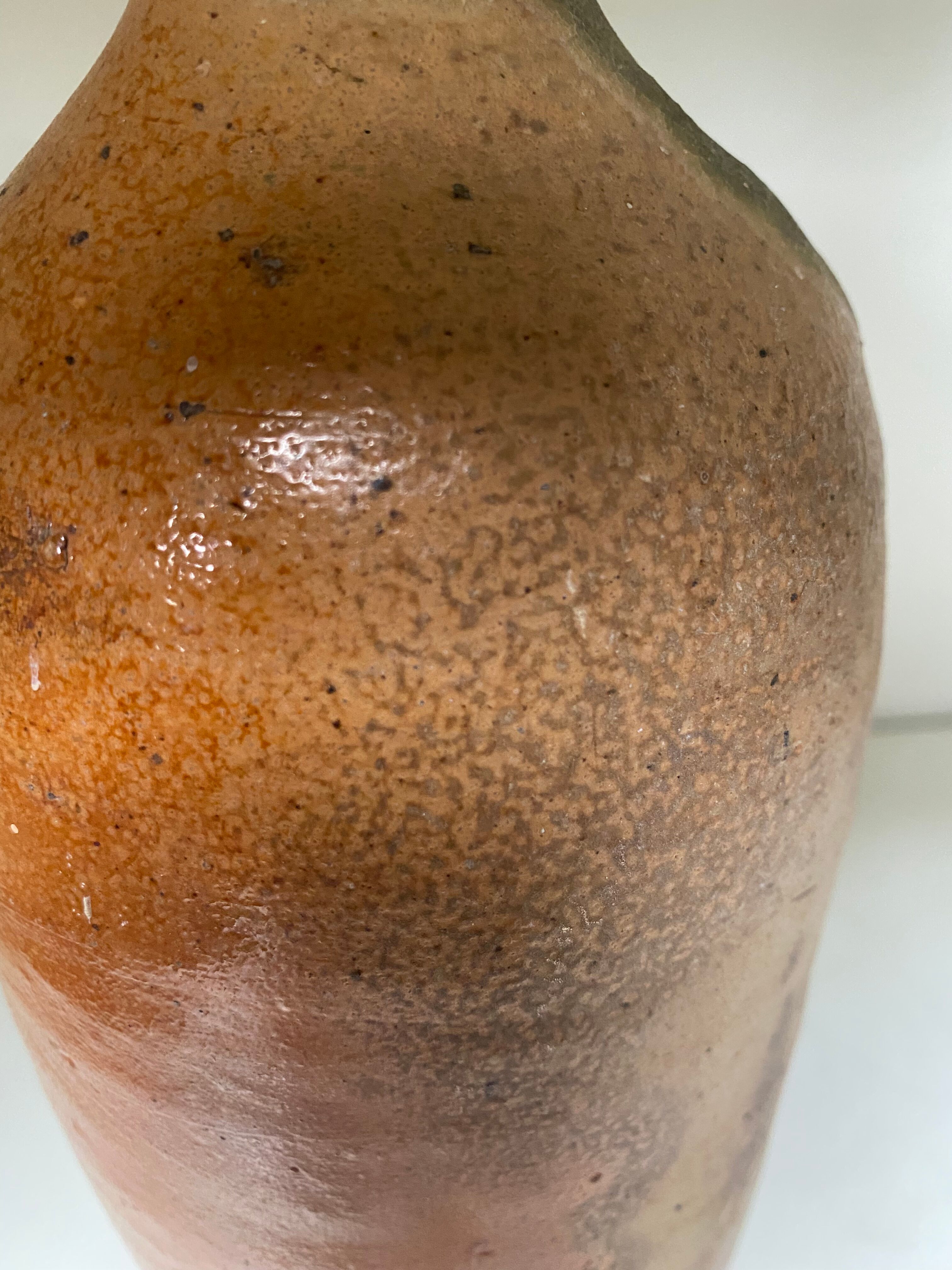 Old sandstone bottle