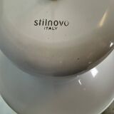 White 'Campana' hanging lamp by Joe Colombo for Stilnovo, Italy 1970s