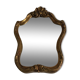 Former Golden shell mirror 21x29cm