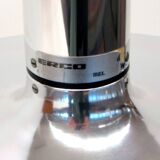 Vintage Space Age hanging pendant lamp in chrome by Erco, 1970s