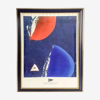 Affiche voile Louis Vuitton cup 1994