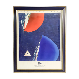 Affiche voile Louis Vuitton cup 1994
