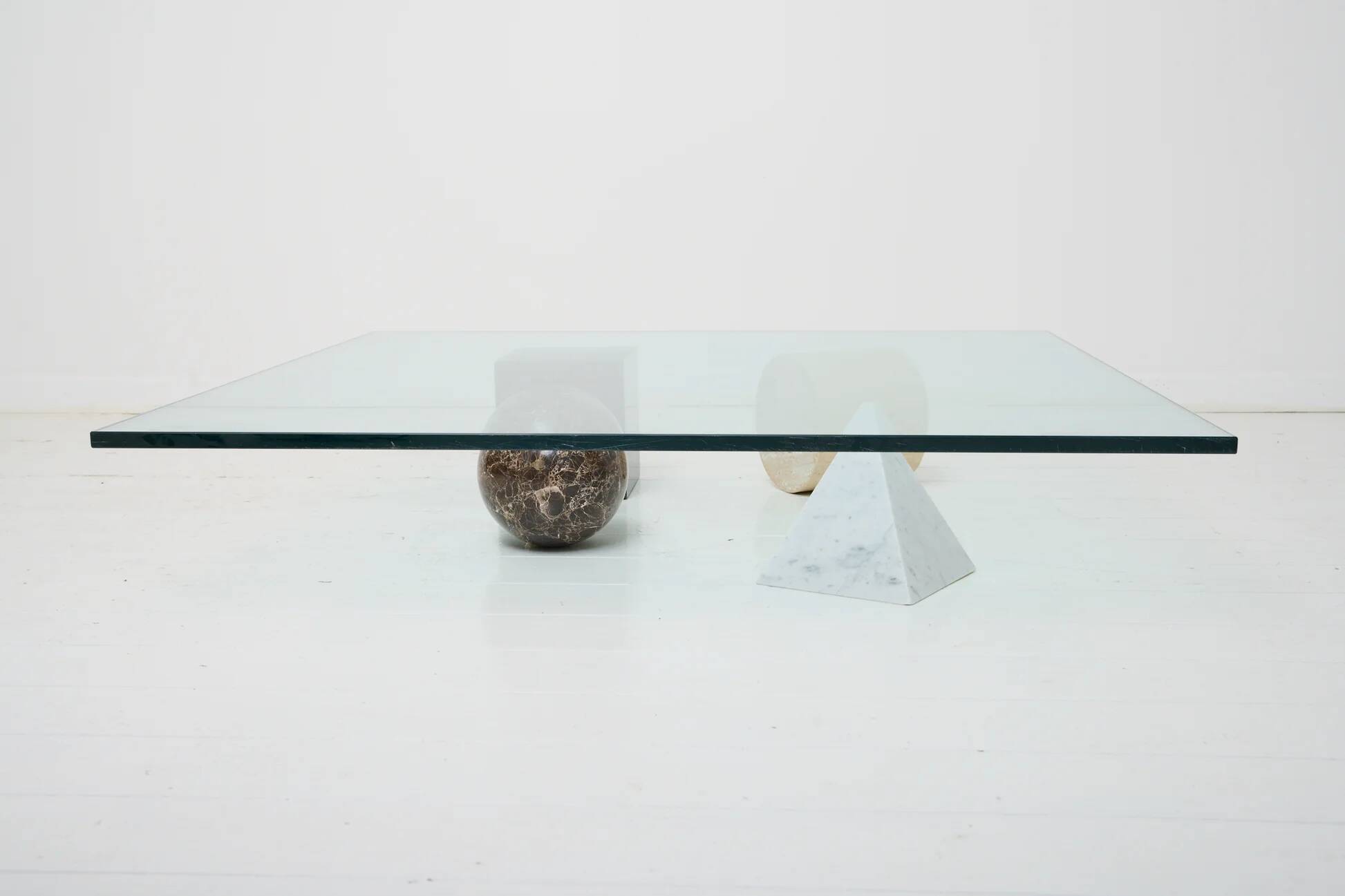 Coffee table "Metafora", Lella and Massimo Vignelli, 1979