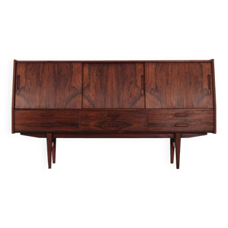 Rosewood highboard, Danish design, 1970s, production: Denmark