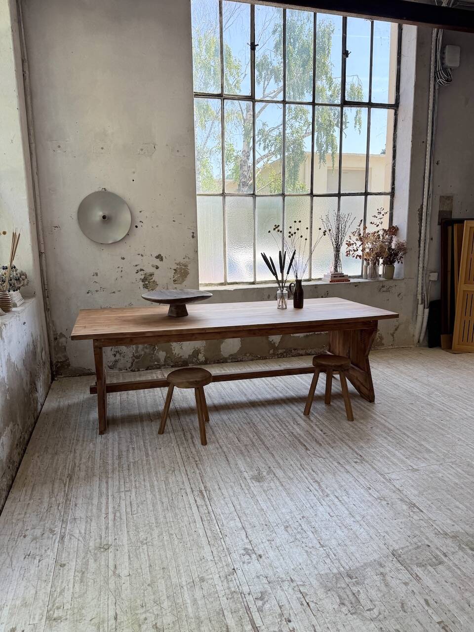 2.5m5 XL pine farmhouse table